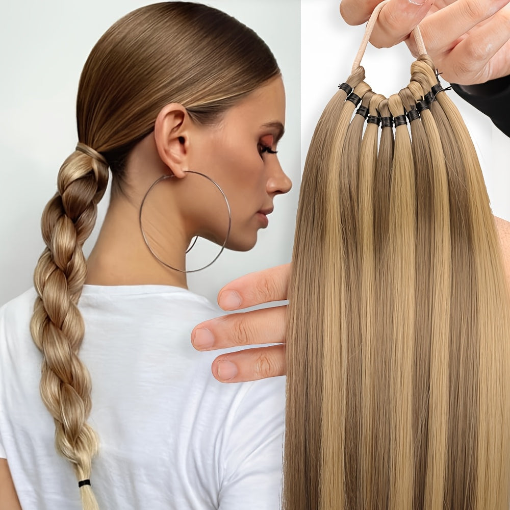 Customizable 11-Strand Long Horse Tail - Free Personalization for Unique Style