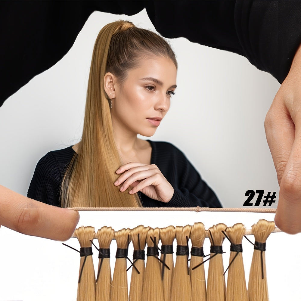 Customizable 11-Strand Long Horse Tail - Free Personalization for Unique Style