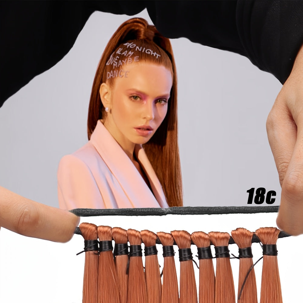 Customizable 11-Strand Long Horse Tail - Free Personalization for Unique Style