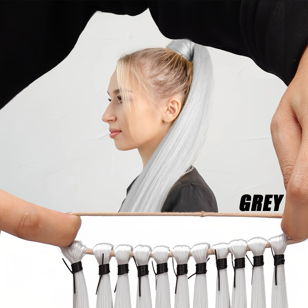 Customizable 11-Strand Long Horse Tail - Free Personalization for Unique Style