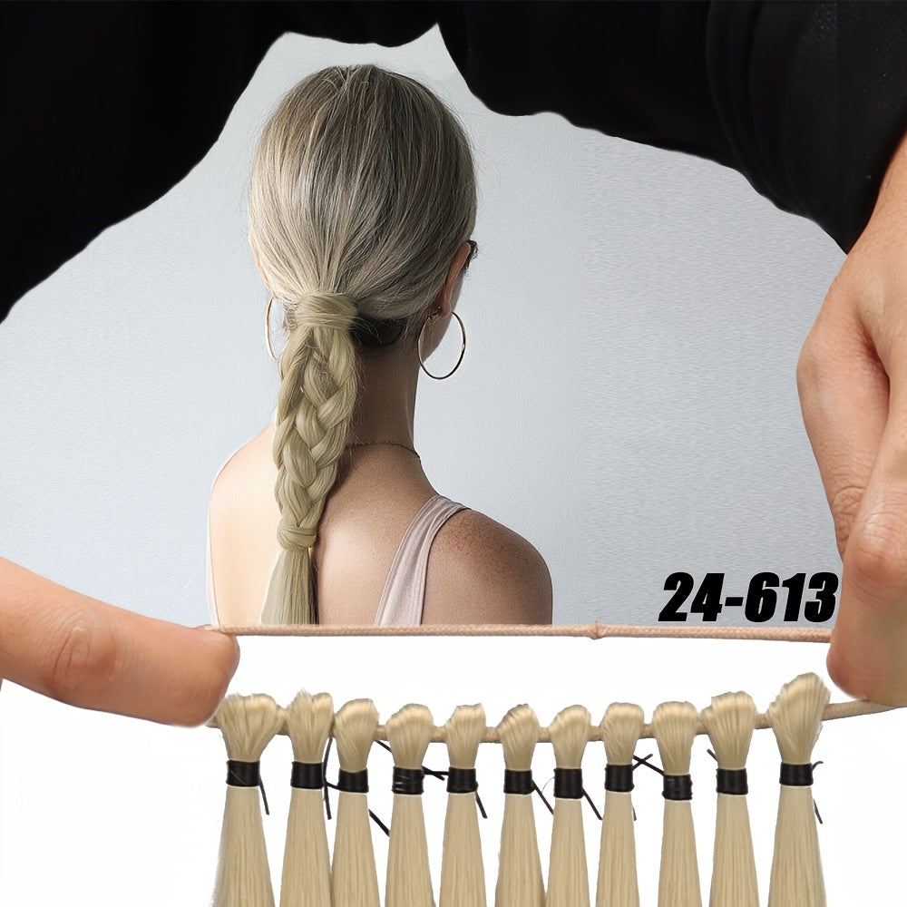 Customizable 11-Strand Long Horse Tail - Free Personalization for Unique Style