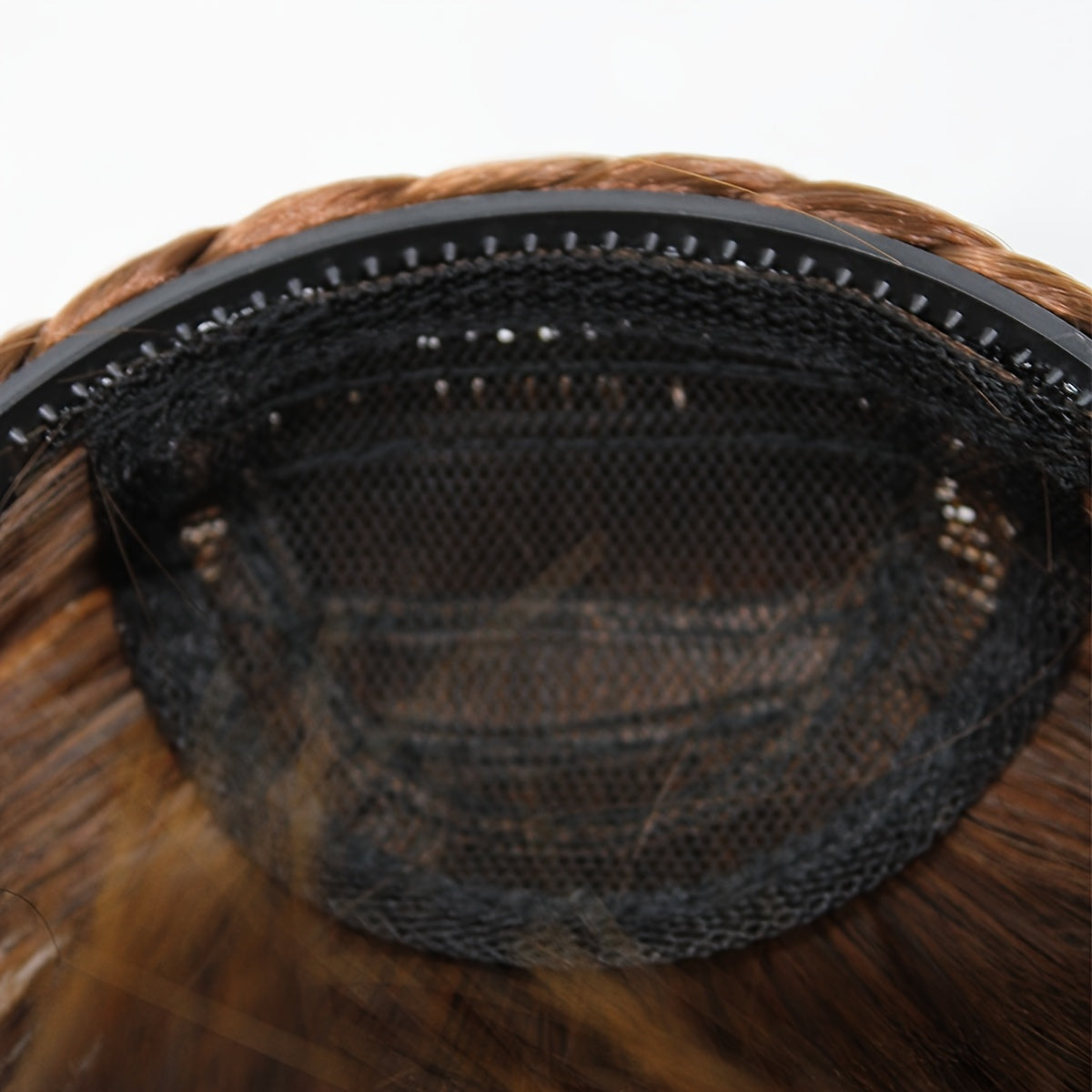 Twist Braid Headband With Bangs Short Straight Synthetic Hair Bangs With Hair Hoop Hair Accessories Halloween Christmas